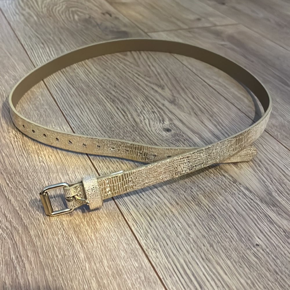 NWOT gold belt